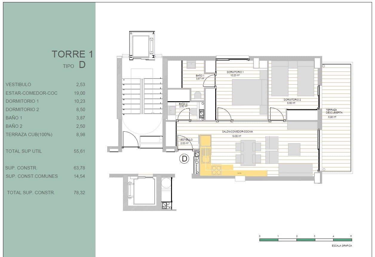 2 sovrum Lägenhet till salu i Guardamar del Segura med pool garage - 302 000 € (Ref: 9758968)