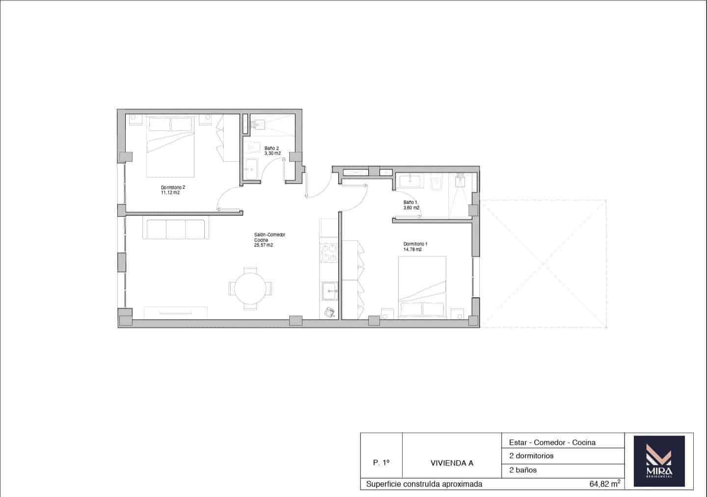 2 sypialnia Mieszkanie na sprzedaż w Miasto Alicante / Alacant z basenem - 299 000 € (Ref: 9773063)