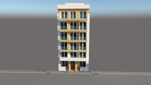 Leilighet til salgs i Playa del Acequión, Torrevieja med svømmebasseng - € 124 000 (Ref: 9773064)