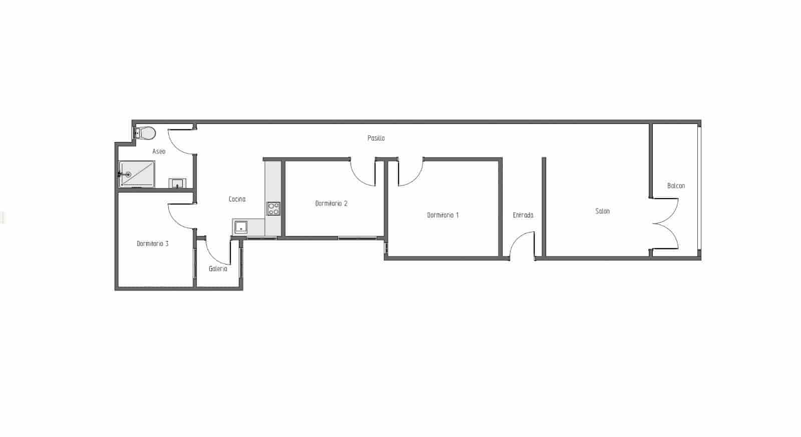 3 bedroom Apartment for sale in Alicante / Alacant city - € 155,000 (Ref: 9778132)