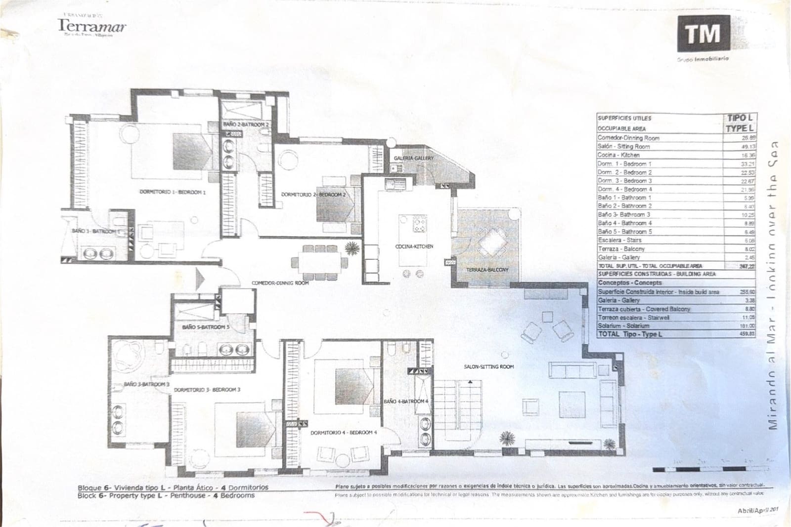 4 quarto Penthouse para venda em La Villajoyosa / Vila Joiosa com piscina - 1 080 000 € (Ref: 9818220)