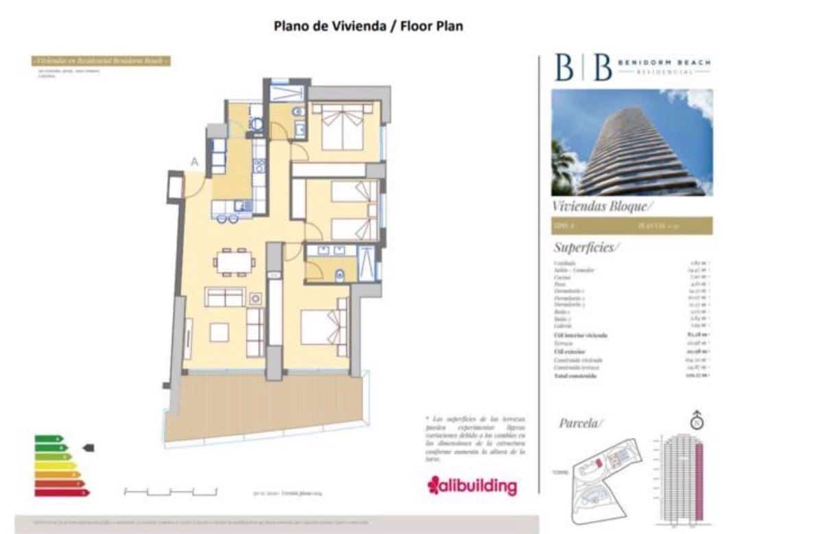3 soverom Leilighet til salgs i Benidorm - € 760 000 (Ref: 9873506)