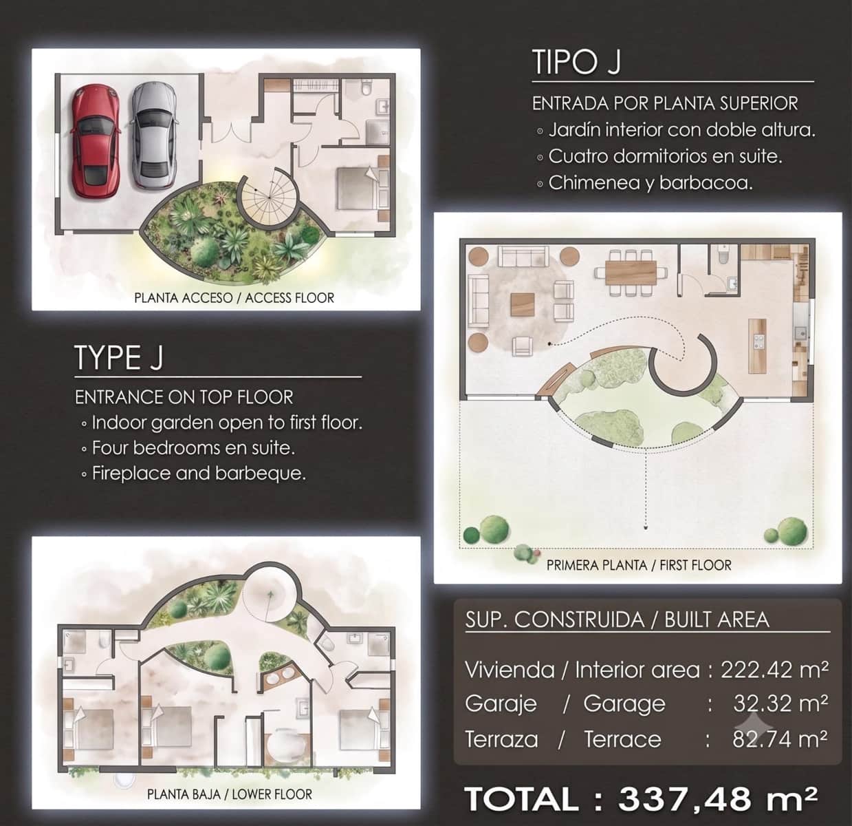 4 soveværelse Penthouse til salg i Altea med swimmingpool garage - € 849.000 (Ref: 9876434)