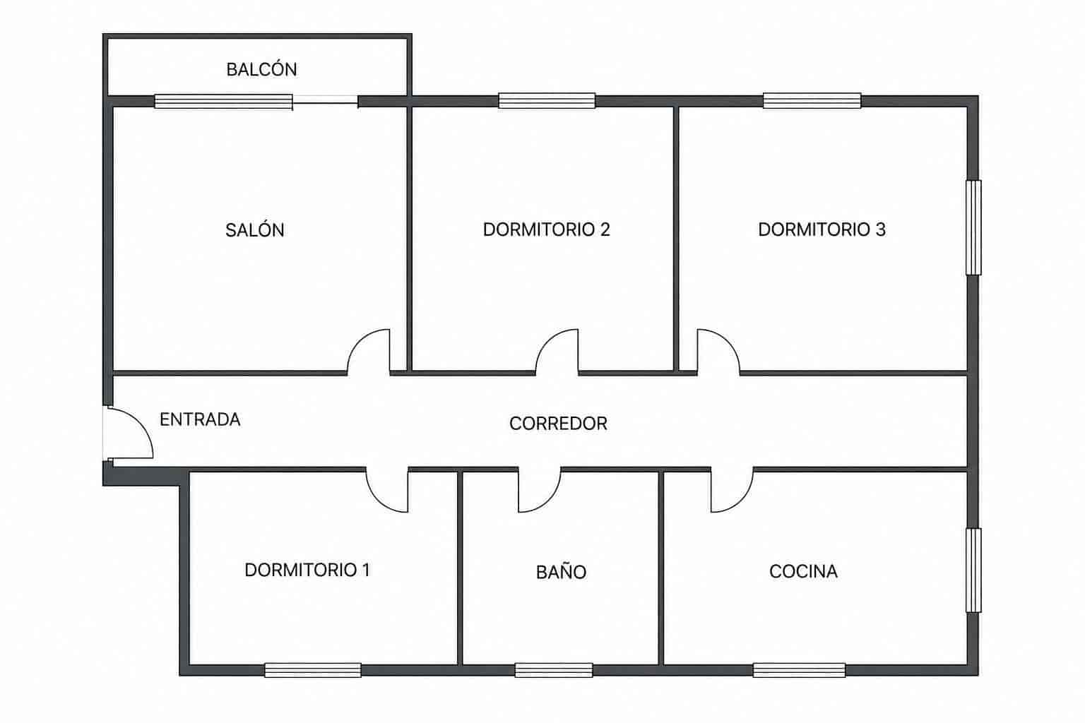 3 sovrum Lägenhet till salu i Alicante stad - 114 900 € (Ref: 9881944)
