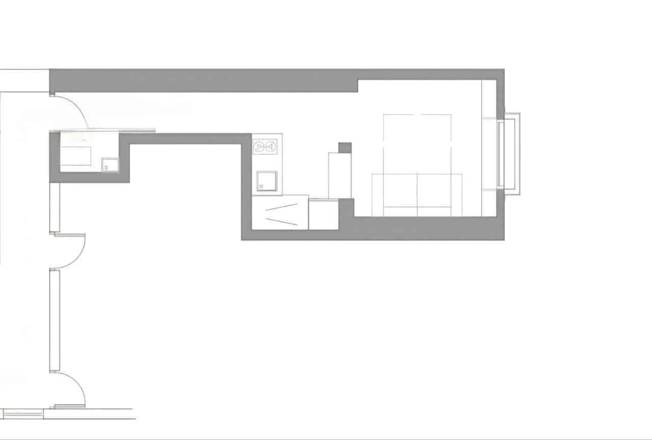 Studio til salgs i Madrid by - € 240 000 (Ref: 9896339)