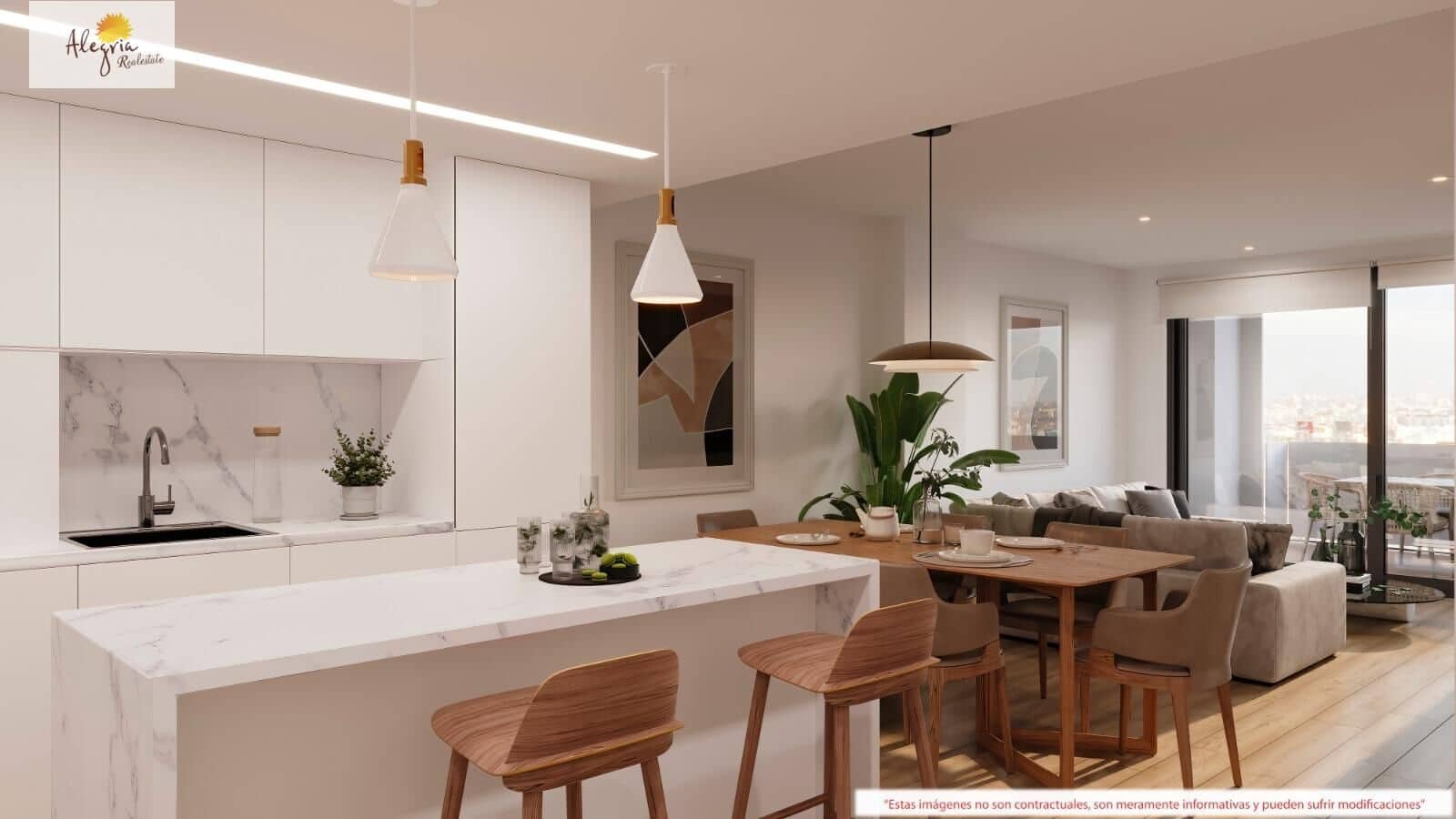 1 makuuhuone Huoneisto myytävänä paikassa Valencia kaupunki - 282 000 € (Ref: 9965291)