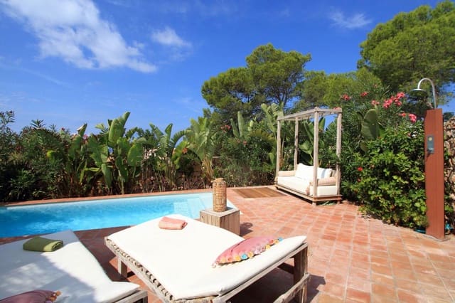 3 chambre Maison de Ville à vendre à Caló d'en Real, San Jose / Sant Josep de Sa Talaia avec piscine - 1 480 000 € (Ref: 9200878)