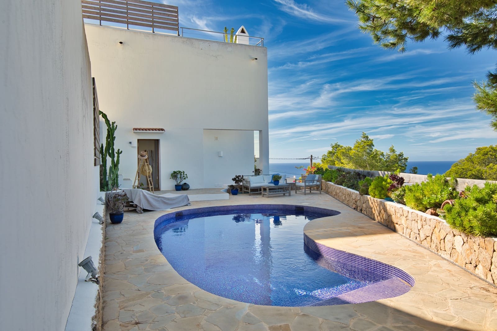 5 sypialnia Dom na sprzedaż w Cala Moli z basenem garażem - 2 900 000 € (Ref: 9362985)