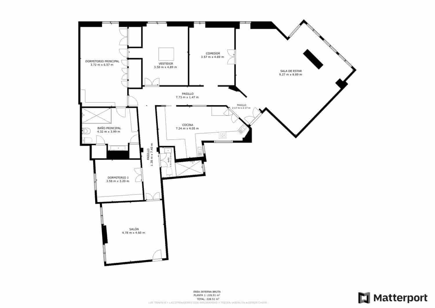 3 soveværelse Lejlighed til salg i Valencia by - € 1.300.000 (Ref: 8101466)