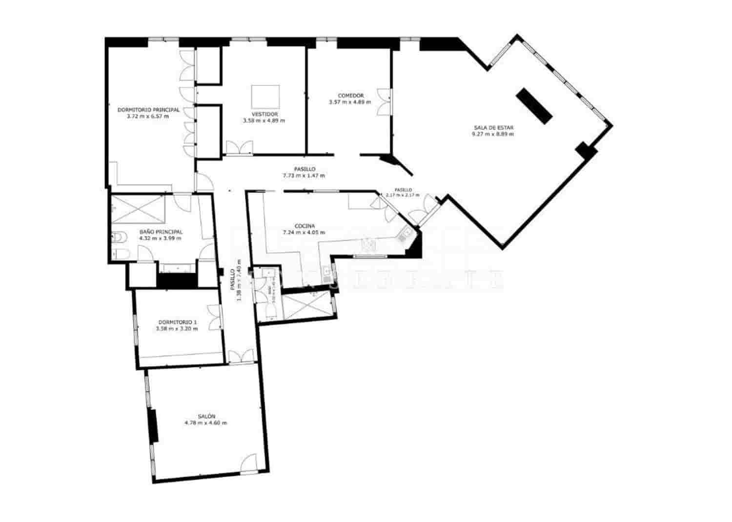 Apartamento en València ciudad en venta - 1.300.000 € (Ref: 8101466)