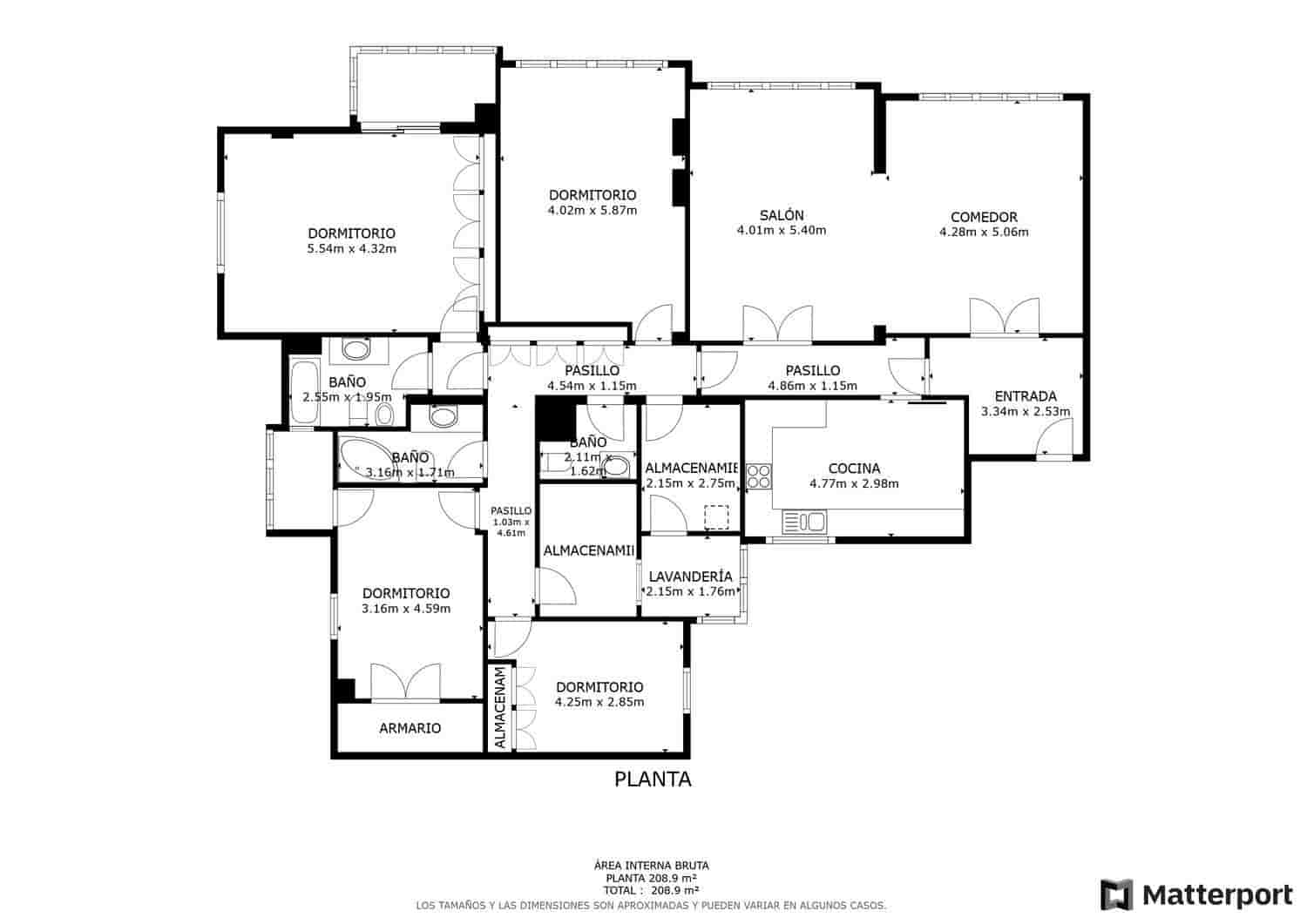 4 camera da letto Appartamento in vendita in Valencia citta - 1.200.000 € (Rif: 8928384)