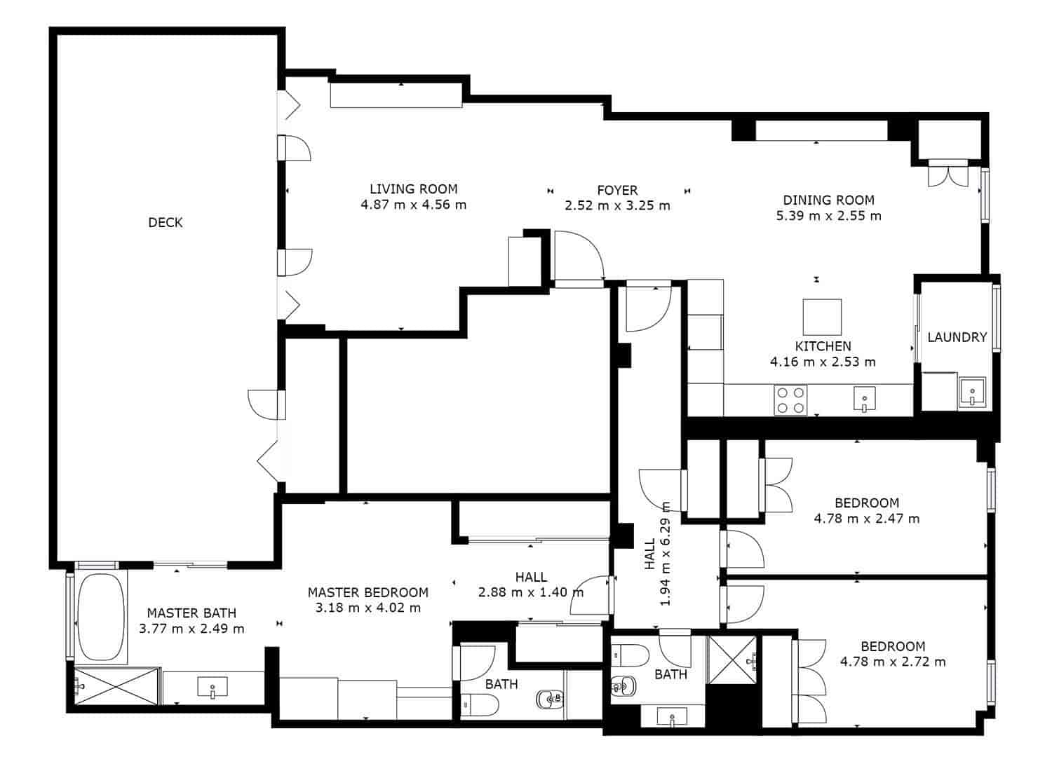 3 soverom Leilighet til salgs i Valencia by med garasje - € 1 350 000 (Ref: 8956881)