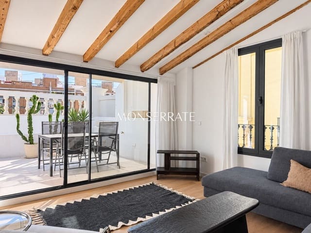 2 bedroom Apartment for rent in Sant Francesc, Valencia city with garage - € 3,200 (Ref: 9004514)