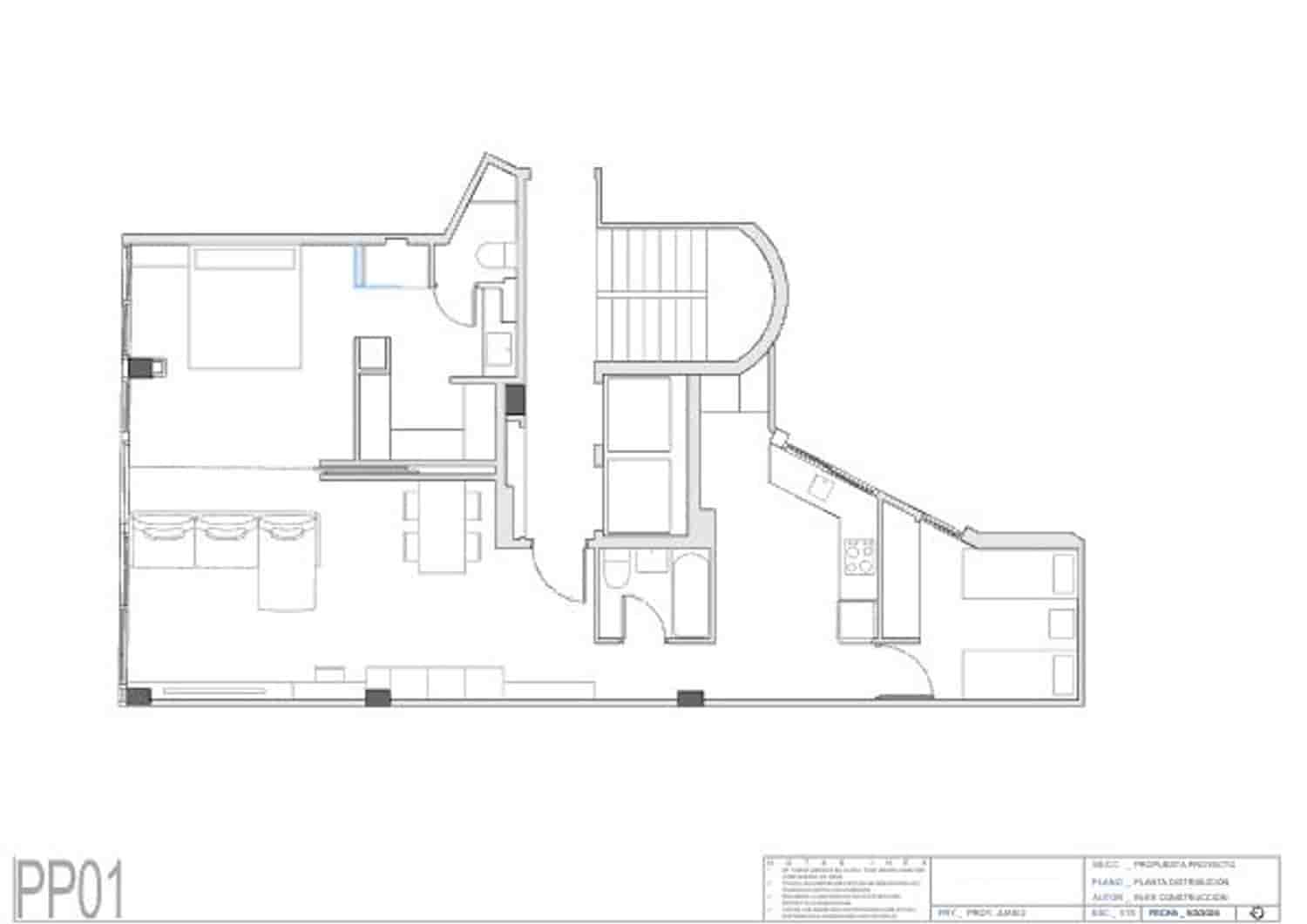2 quarto Apartamento para arrendar em Valencia cidade com garagem - 2 500 € (Ref: 9143382)