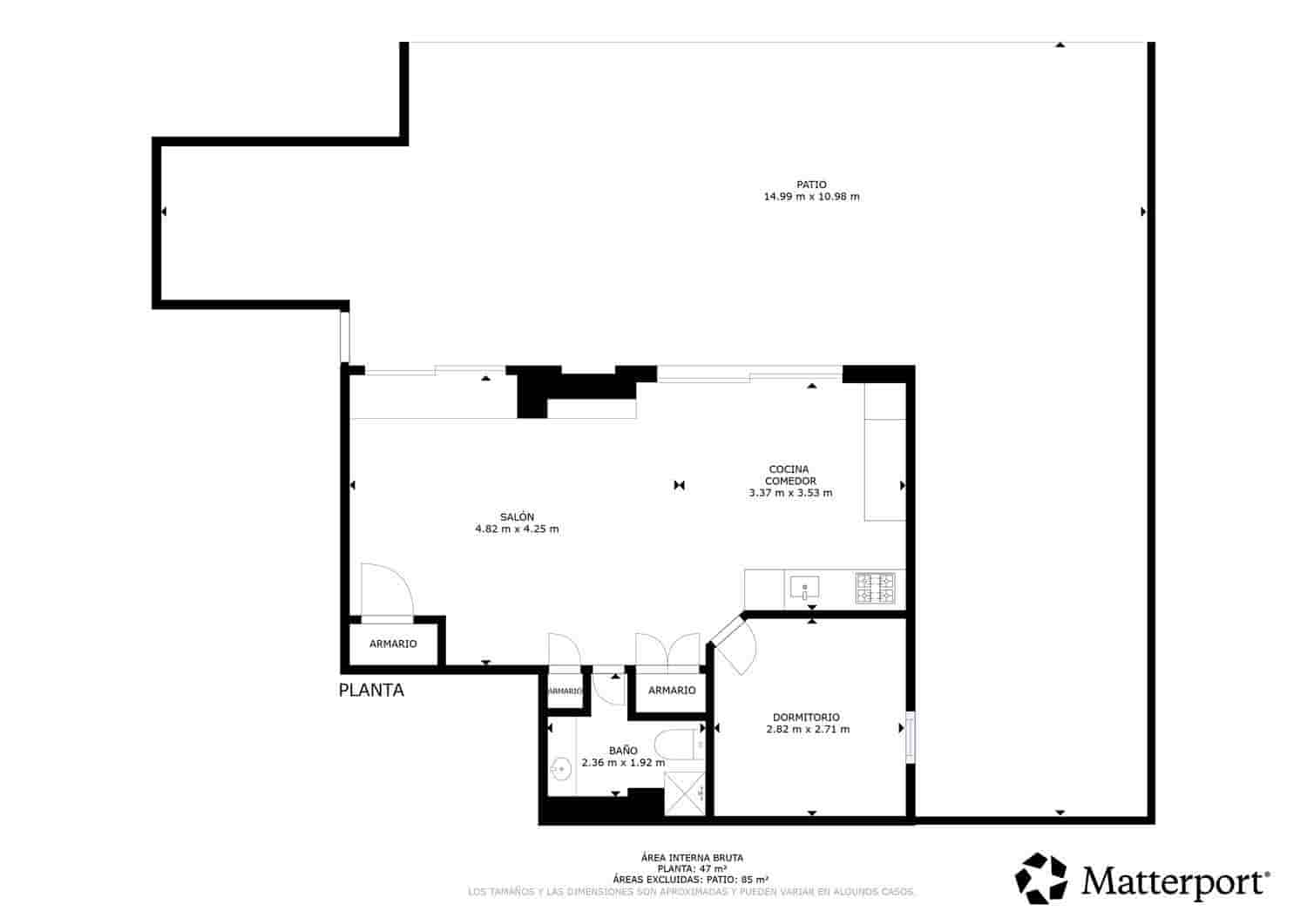 Leilighet til salgs i Valencia by med garasje - € 430 000 (Ref: 9246280)