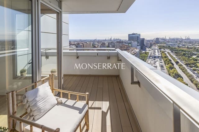 3 camera da letto Appartamento da affittare in Penya-Roja, Valencia città con piscina garage - 3.500 € (Rif: 9262141)