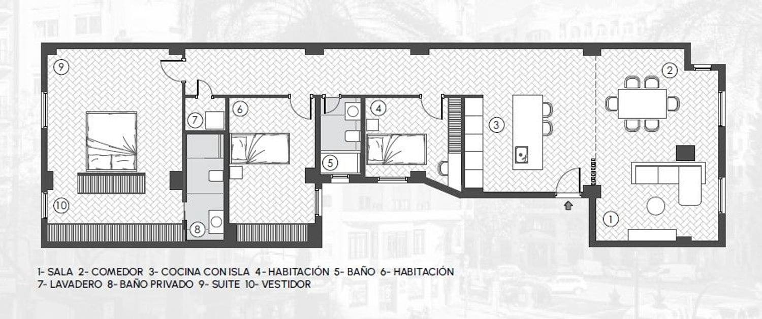 3 soverom Leilighet til salgs i Valencia by med garasje - € 795 000 (Ref: 9371299)