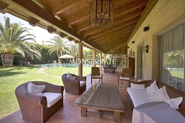 6 bedroom Villa for rent in Puçol with pool garage - € 4,900 (Ref: 9385054)