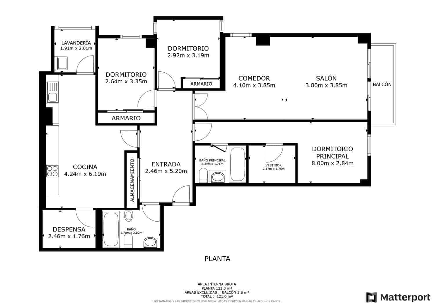 3 chambre Appartement à vendre à Valence ville avec garage - 620 000 € (Ref: 9432942)