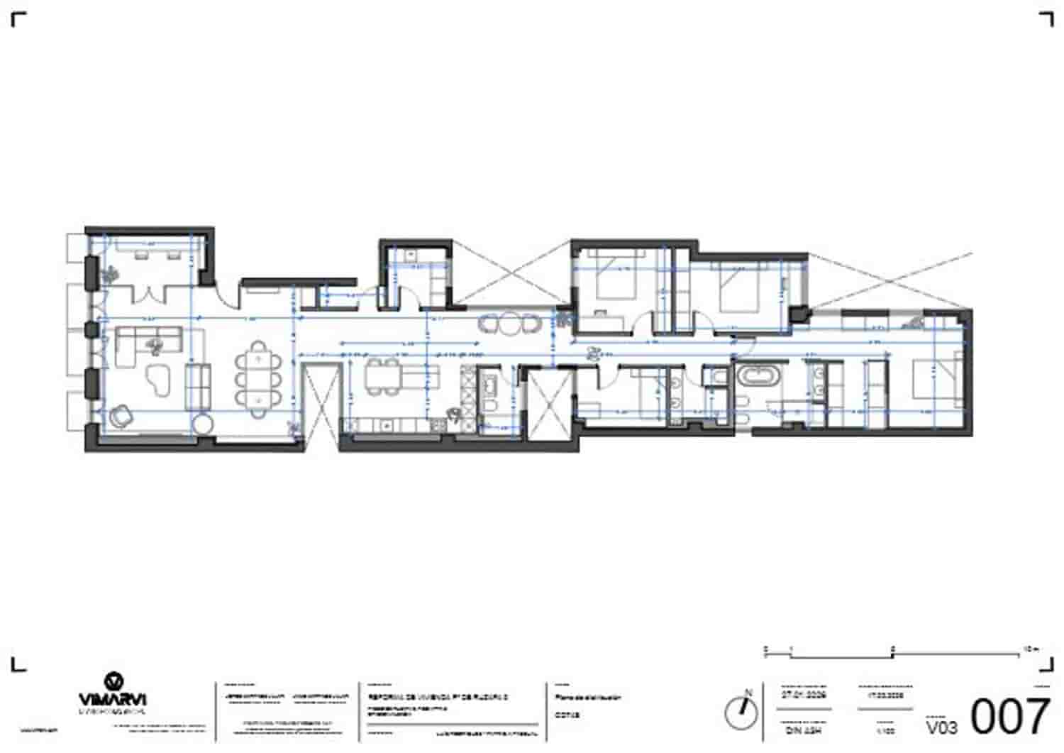 4 sypialnia Apartament na sprzedaż w Miasto Walencja z garażem - 1 250 000 € (Ref: 9835263)
