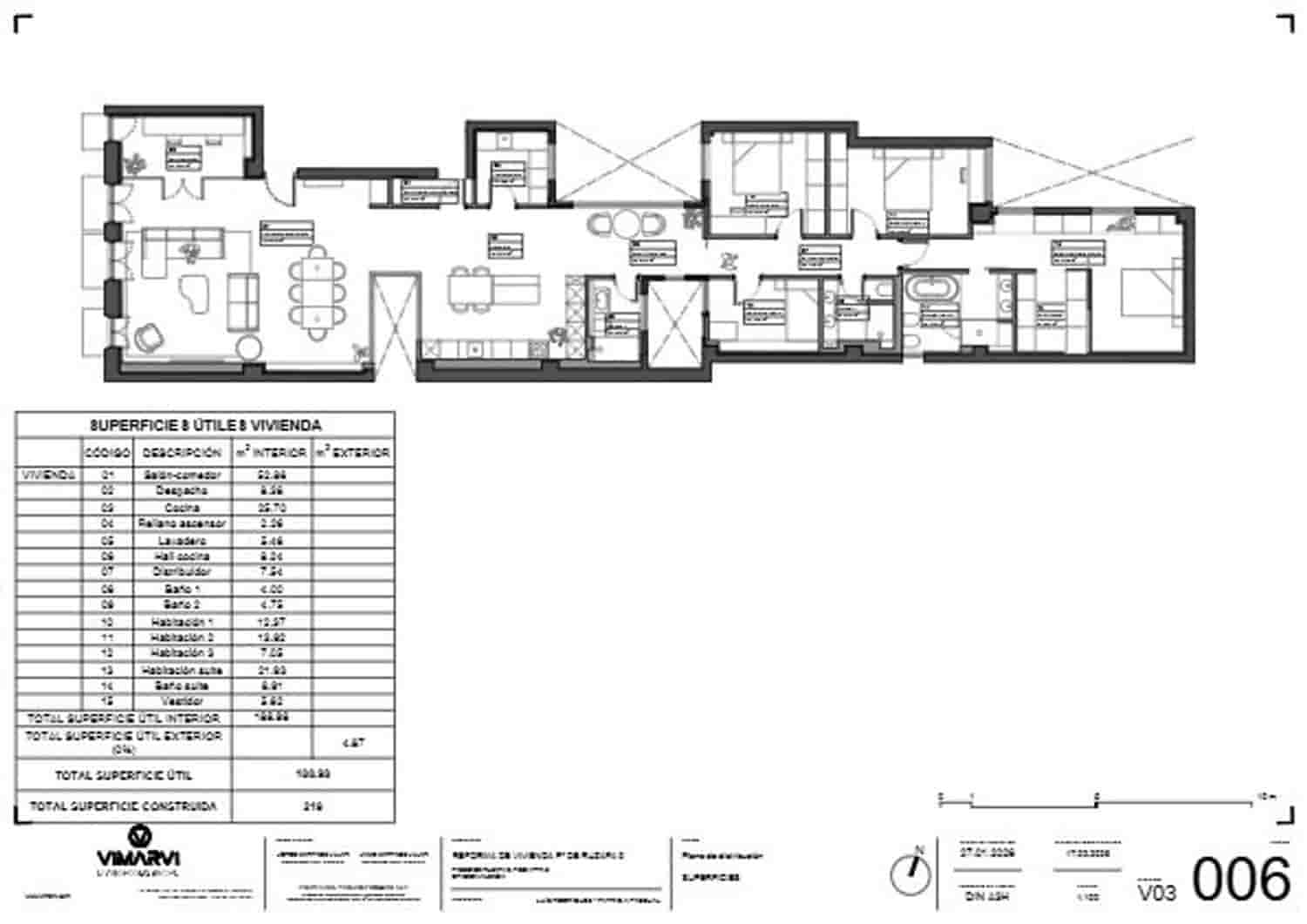 4 sypialnia Apartament na sprzedaż w Miasto Walencja z garażem - 1 250 000 € (Ref: 9835263)