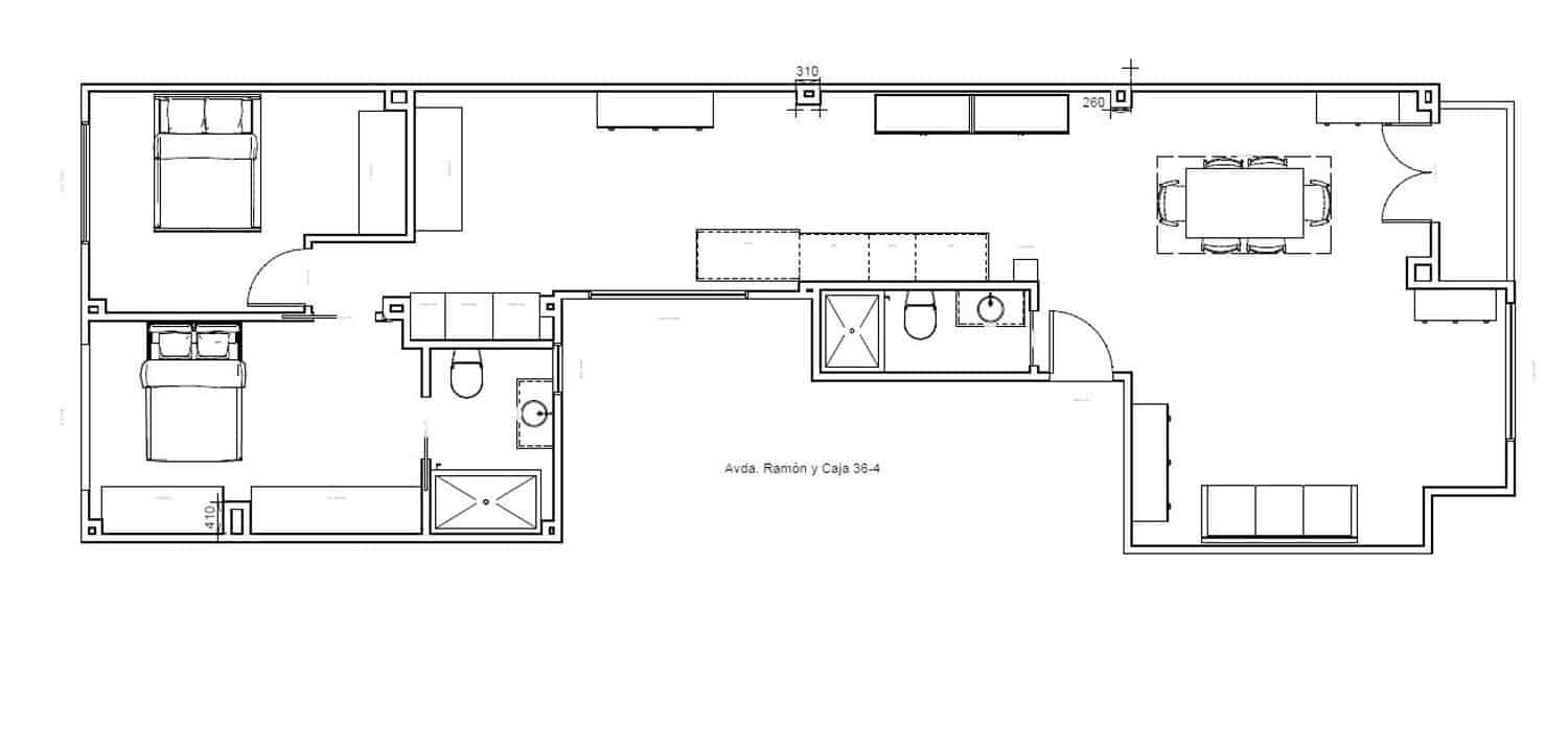 2 slaapkamer Appartement te huur in Godella met garage - € 1.200 (Ref: 9915271)
