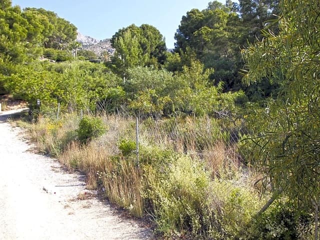 Grunde uden byggetilladelser til salg i Altea - € 235.000 (Ref: 5572259)