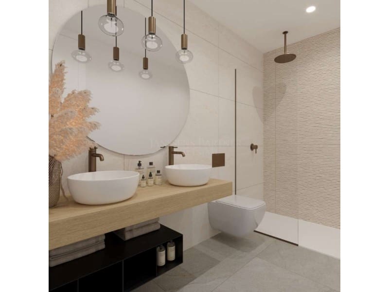 3 soveværelse Semi-Rækkehus til salg i Monforte del Cid med swimmingpool - € 489.000 (Ref: 9078312)