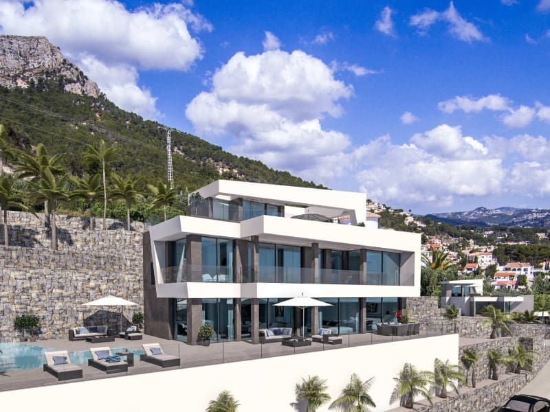 4 soverom Villa til salgs i Calpe / Calp med svømmebasseng - € 1 850 000 (Ref: 9078315)