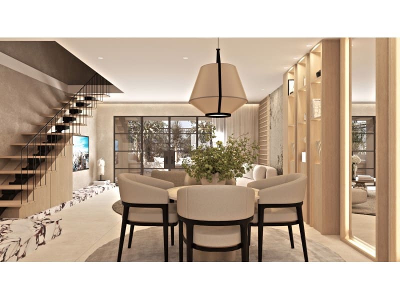 3 soveværelse Byhus til salg i Golden Mile med swimmingpool - € 1.495.000 (Ref: 9099398)