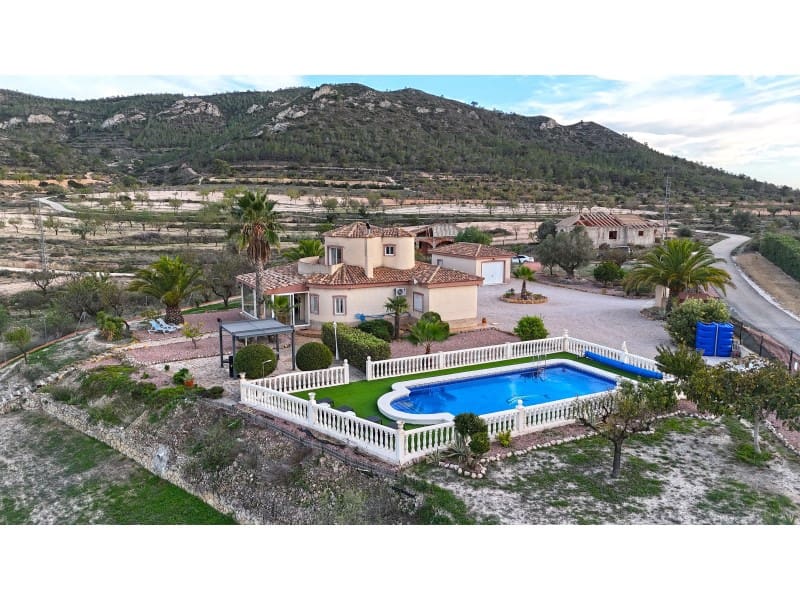 3 sypialnia Willa na sprzedaż w Hondon de los Frailes z basenem garażem - 340 000 € (Ref: 9376795)