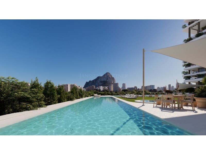 3 Zimmer Apartment zu verkaufen in Calpe / Calp mit Pool - 802.000 € (Ref: 9411276)