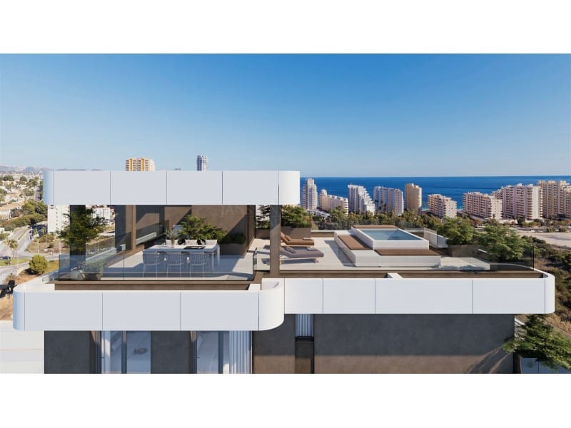 3 makuuhuone Huoneisto myytävänä paikassa Calpe / Calp mukana uima-altaan - 698 000 € (Ref: 9411278)
