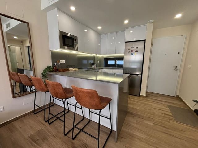 2 makuuhuone Huoneisto vuokrattavana paikassa Orihuela Costa, Orihuela mukana uima-altaan - 1 200 € (Ref: 9806407)