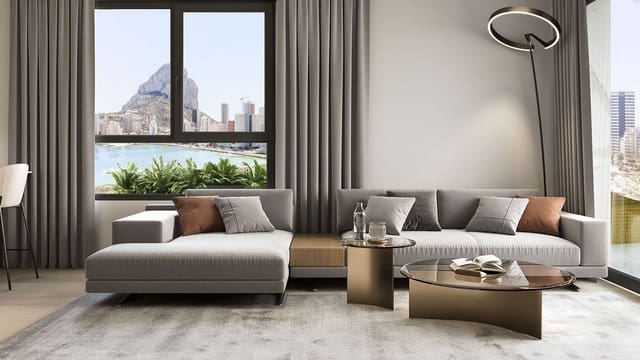 3 Zimmer Apartment zu verkaufen in Calpe / Calp mit Pool Garage - 525.000 € (Ref: 7616461)