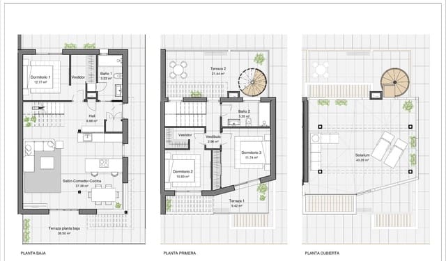 3 makuuhuone Huvila myytävänä paikassa Polop mukana uima-altaan - 480 280 € (Ref: 7616462)