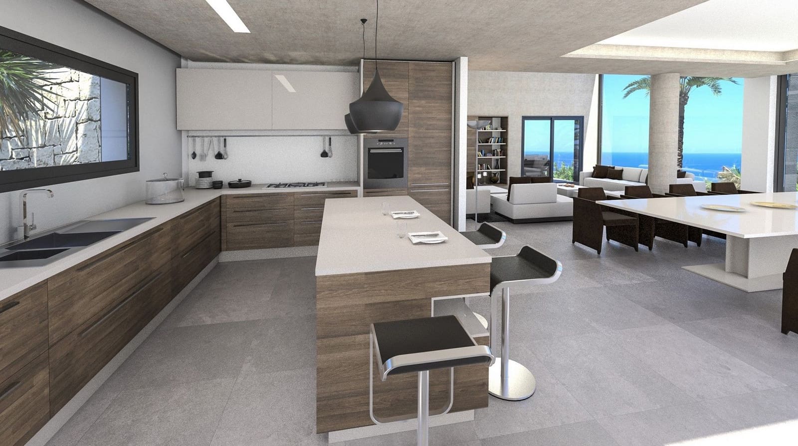 6 bedroom Villa for sale in Denia with pool garage - € 1,985,000 (Ref: 7715193)