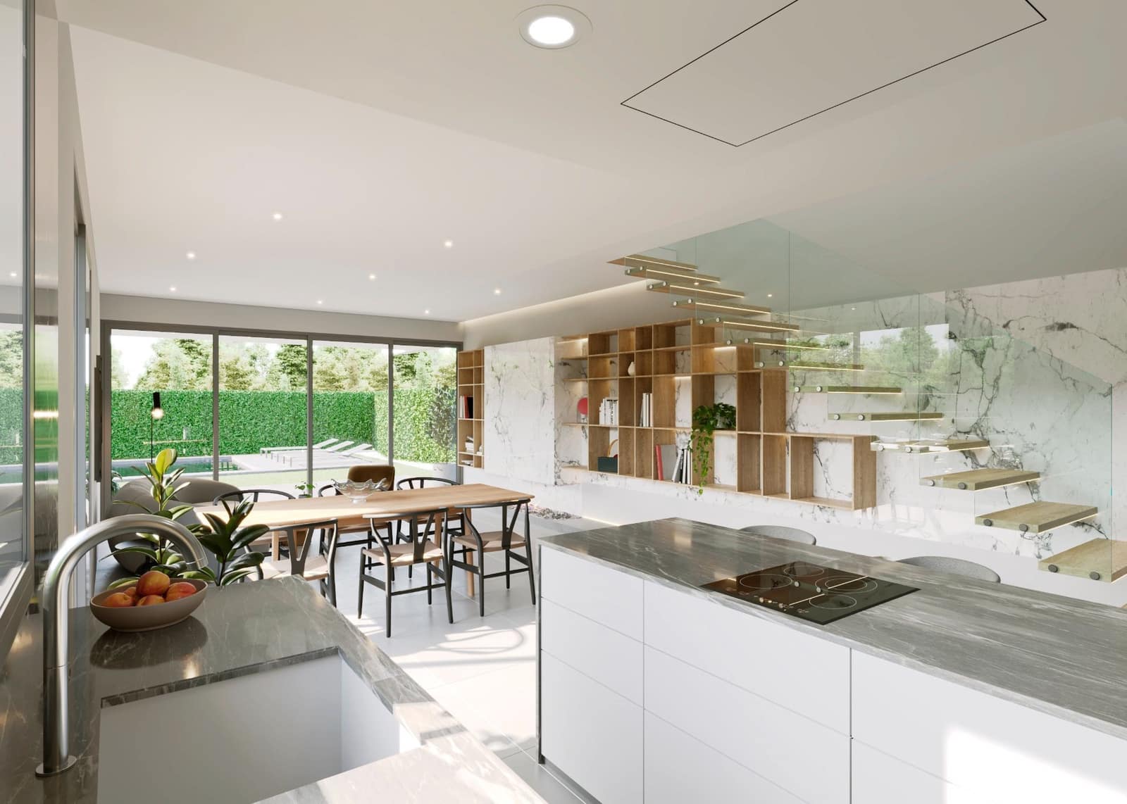 3 sypialnia Willa na sprzedaż w San Juan de Alicante / Sant Joan d'Alacant z basenem garażem - 675 000 € (Ref: 7792058)