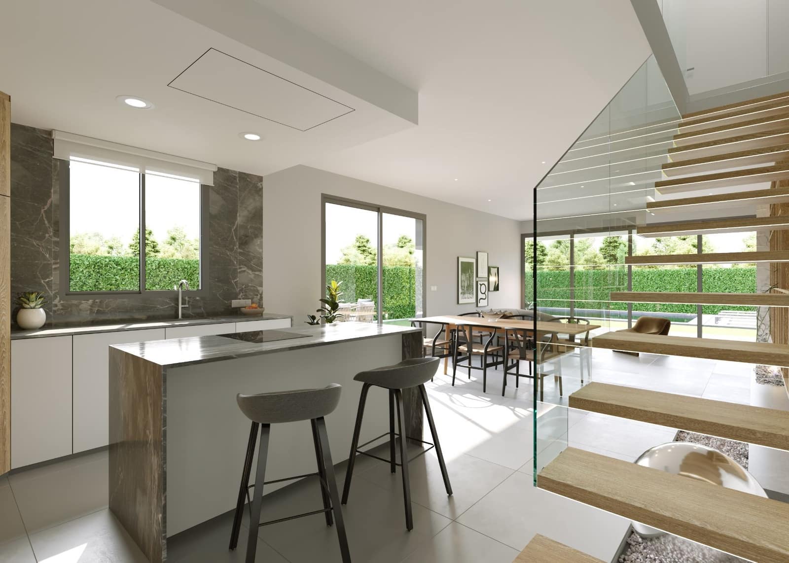 3 sypialnia Willa na sprzedaż w San Juan de Alicante / Sant Joan d'Alacant z basenem garażem - 675 000 € (Ref: 7792058)