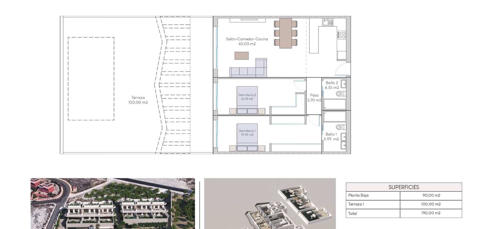 2 bedroom Apartment for sale in Finestrat with pool - € 379,900 (Ref: 7821431)