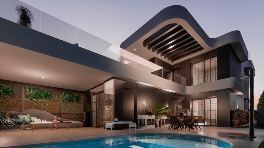 3 bedroom Villa for sale in Los Alcazares with garage - € 449,900 (Ref: 7824085)