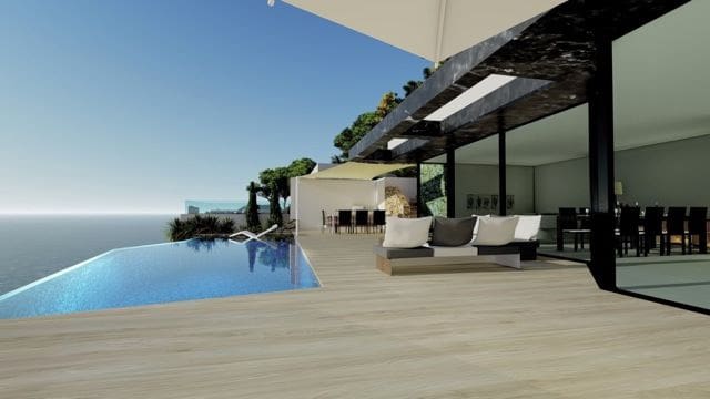 4 Zimmer Villa zu verkaufen in Calpe / Calp mit Pool Garage - 1.550.000 € (Ref: 7892982)