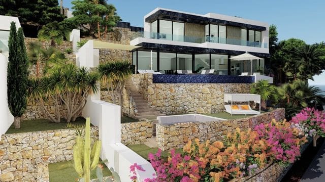 4 bedroom Villa for sale in Calpe / Calp with pool garage - € 1,550,000 (Ref: 7892982)