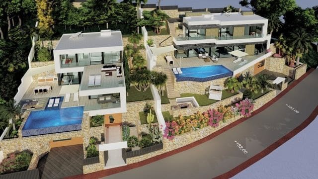 4 Zimmer Villa zu verkaufen in Calpe / Calp mit Pool Garage - 1.550.000 € (Ref: 7892982)