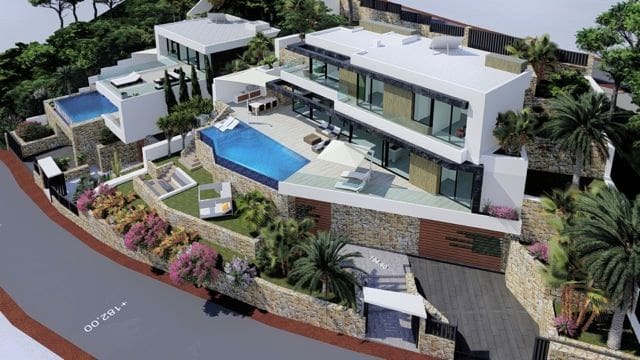 4 Zimmer Villa zu verkaufen in Calpe / Calp mit Pool Garage - 1.550.000 € (Ref: 7892982)