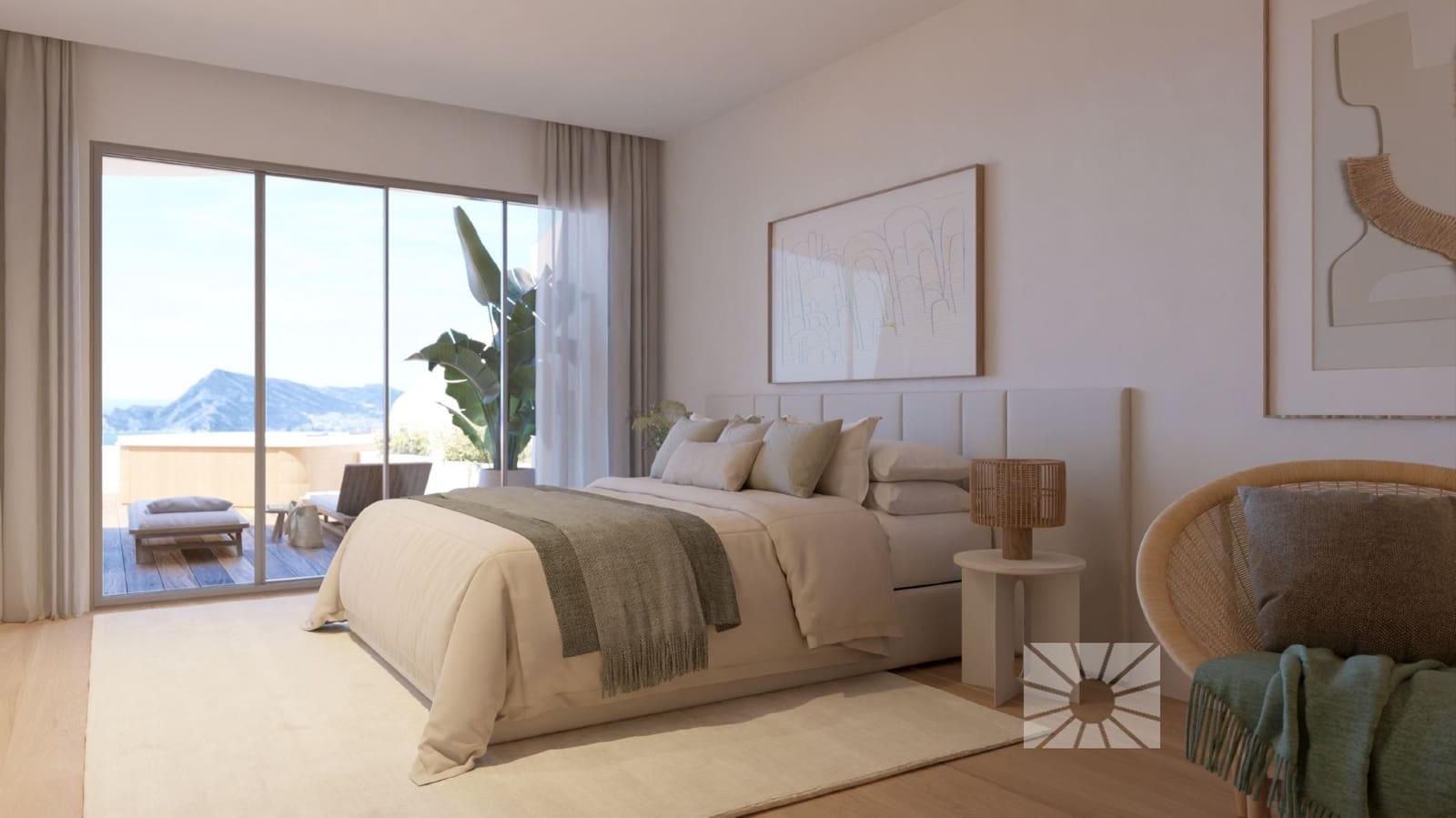 3 soveværelse Lejlighed til salg i Altea med garage - € 2.100.000 (Ref: 7911965)