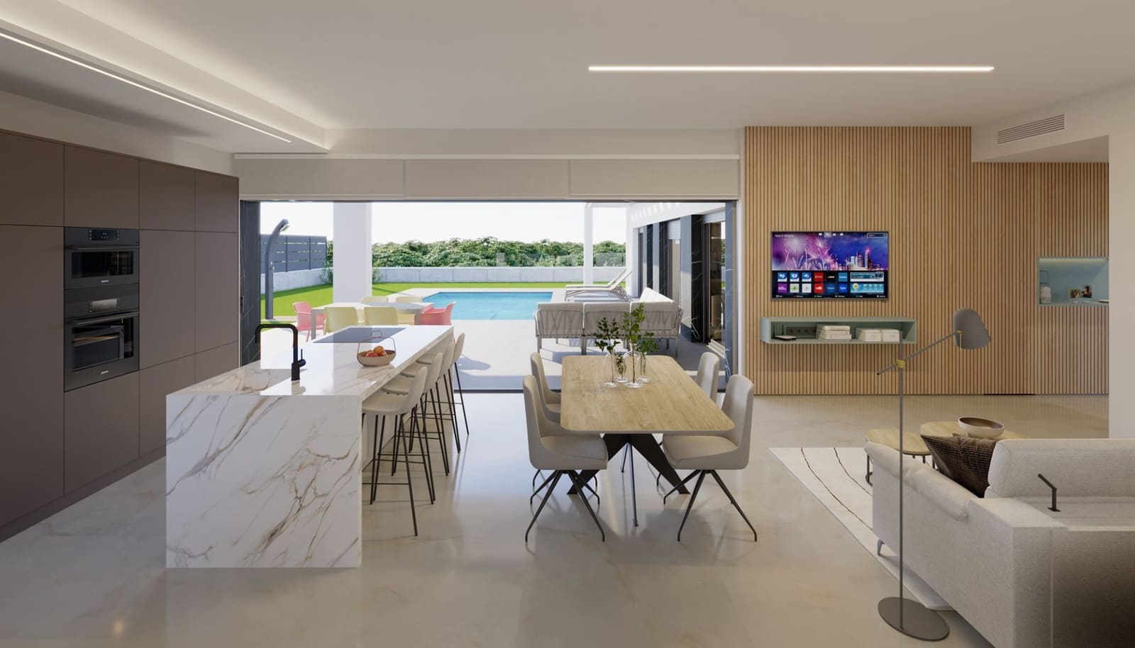 Chalet de 3 habitaciones en Algorfa en venta con piscina garaje - 580.000 € (Ref: 7983834)