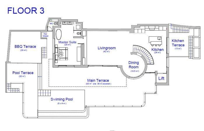 3 bedroom Villa for sale in Altea with pool garage - € 1,750,000 (Ref: 8154045)