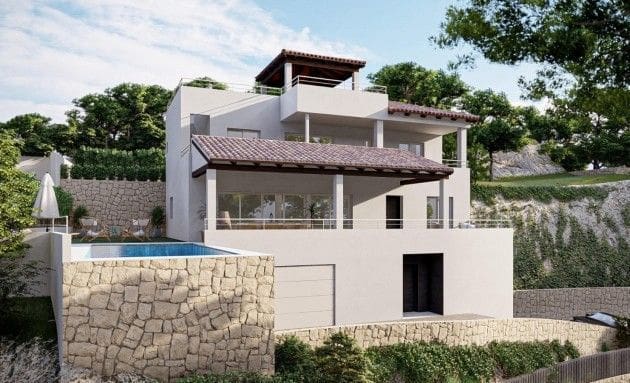 3 bedroom Villa for sale in Altea with pool garage - € 1,290,000 (Ref: 8454351)