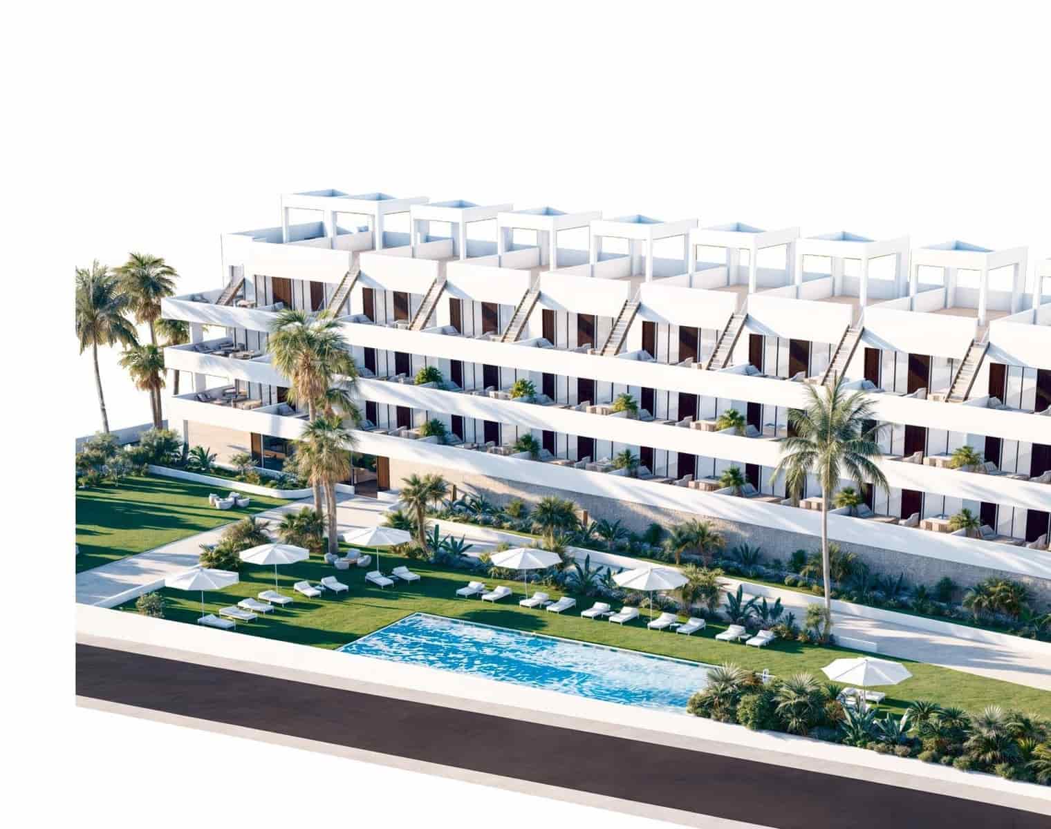 2 bedroom Apartment for sale in Finestrat with pool garage - € 279,900 (Ref: 8982119)